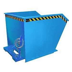 Kippbehälter Typ GU, 1500 Liter, blau