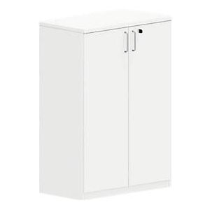 Schrank NEVADA, B 800 x T 445 x H 1155 mm, weiß