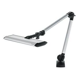 LED-Gestängeleuchte Waldmann TANEO, Leistung 23 W, 1500 lm, Lichtfarbe 5000 K, dimmbar, aluminiumfarben
