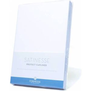 Satinesse Protect Moltonhoeslaken - Weiss-1000 160x220