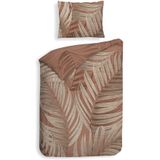 Heckettlane - Selin - Dekbedovertrek - Terra - 100% Katoen-Satijn - 140x220 + 1 sloop 60/70 cm