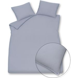 Vandyck Dekbedovertrek WASHED COTTON lavender blue 2-persoons (200x200/220 )