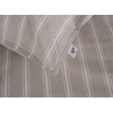 Dekbedovertrek - Grijs - Katoen - Voor Eenpersoonsbed