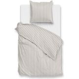 Dekbedovertrek - Grijs - Katoen - Voor Eenpersoonsbed