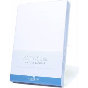 Satinesse Protect Moltonhoeslaken - Weiss-1000 100x220