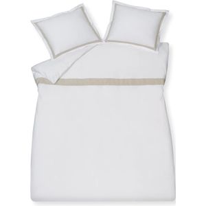 Vandyck Dekbedovertrek Purity Capri white 1-persoons (140x200/220 )