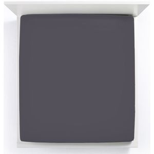 Bella Donna Jersey La Piccola Topperhoeslaken 120x210-220 cm antraciet-0213