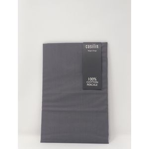Casilin Kussensloop Royal Perkal Dark-grey-9513 50x70