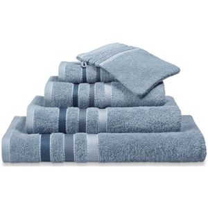 Vandyck Prestige Lines Dusty Blue Badlaken 90x180