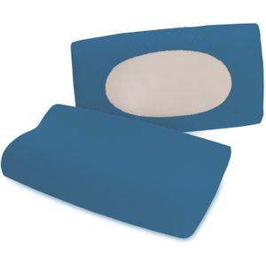 Schlafgut - Pure Flexible - Kussensloop - Blauw