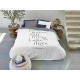 Dekbedovertrek - Wit - Katoen