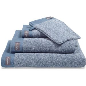 Vandyck Home Mouline Vintage Blue Handdoek 60x110