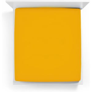 Bella Donna Jersey La Piccola Duo 1 Splittopperhoeslaken 160x190-200 cm Curry-0547