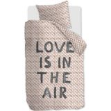 Dekbedovertrek - Wit - Katoen - 1 Persoon