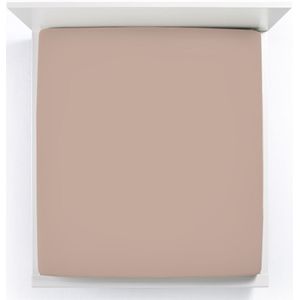 Bella Donna Jersey La Piccola Topperhoeslaken 120x210-220 cm truffel-0126