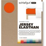 schlafgut Easy Jersey Elasthan Hoeslaken L - 140x200 - 160x220 269 Red Mid