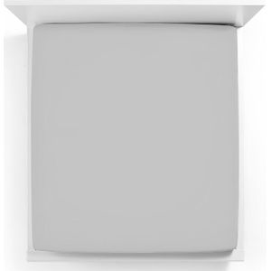 Bella Donna Jersey La Piccola Topperhoeslaken 120x210-220 cm mistgrijs-0700