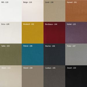 Dommelin - Kussensloop Uni Katoen 196 - Petrol - 60x70