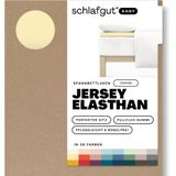 schlafgut Topper Easy Jersey Elasthan Hoeslaken XL - 180x200 - 200x220 164 Yellow Mid