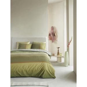 Kardol by Beddinghouse Dekbedovertrek Alluring Olive Green 240x200/220 cm