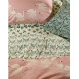 Covers & Co Swan lake Dekbedovertrek Misty rose 240x200/220