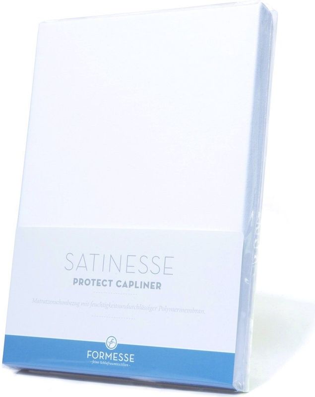 Satinesse Protect Moltonhoeslaken - Weiss-1000 160x220