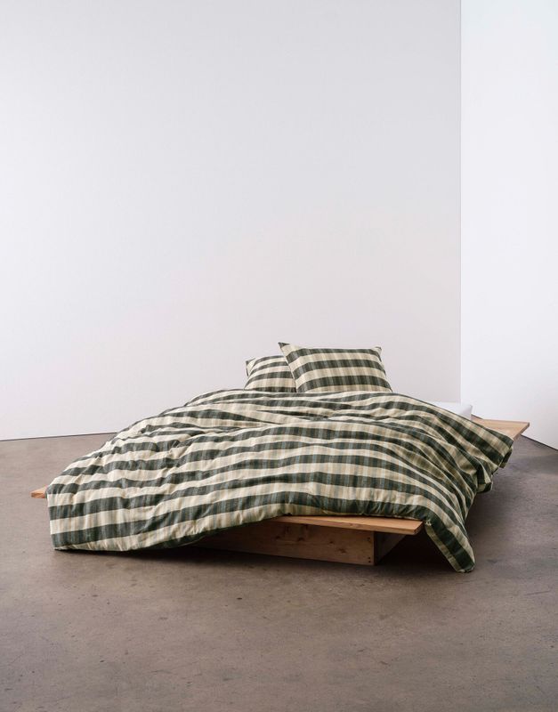 Marc O'Polo - Hillan Dekbedovertrek - Zwart - Katoen en Flanel