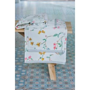 Pip Studio Les Fleurs White 70x140