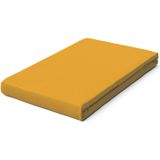 schlafgut Jersey Pure hoeslaken extra hoog - Eenpersoons S - 90x190 - 100x220 196 Yellow Deep