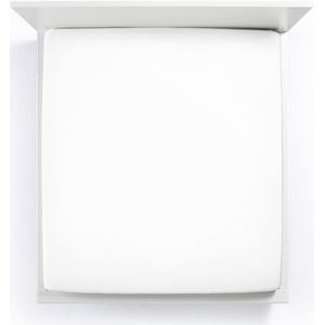 Bella Donna Jersey La Piccola Duo 1 Splittopperhoeslaken 180x190-200 cm wit-1000