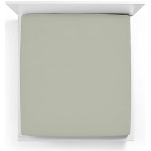 Bella Donna Jersey La Piccola Duo 2 Splittopperhoeslaken 160x190-200 cm grijsgroen-0633