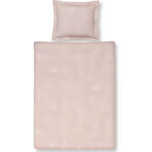 Vandyck ANIMAL KIDS Kinderovertrek (120x150 ) sepia pink