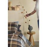 Beddinghouse Brett dekbedovertrek - Eenpersoons - 140x200/220 - Grijs