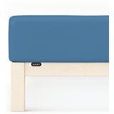 schlafgut Easy Jersey Elasthan Hoeslaken XL - 180x200 - 200x220 615 Blue Mid