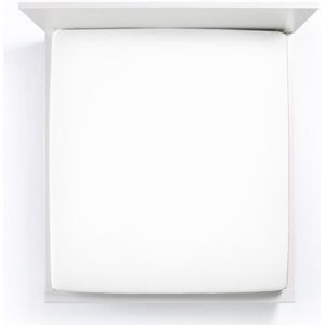 Bella Donna Jersey La Piccola Topperhoeslaken 100x210-220 cm wit-1000