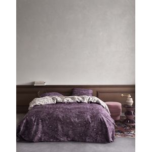 Essenza Camille dekbedovertrek Plum wine 2p set 240x220