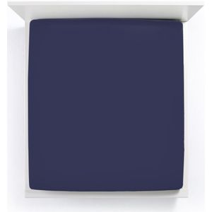 Bella Donna Jersey La Piccola Topperhoeslaken 200x190-200 cm marine-0507
