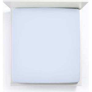 Bella Donna Jersey La Piccola Topperhoeslaken 200x190-200 cm hemelblauw-0523