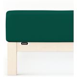 schlafgut Easy Jersey Elasthan Hoeslaken XL - 180x200 - 200x220 690 Green Deep