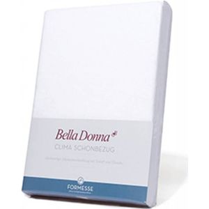 Bella Donna Clima Moltonhoeslaken Wit 70/80x200/210/220