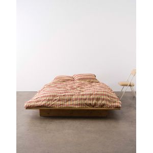 Marc O'Polo Hillan Dekbedovertrek Dark coral 260x200/220