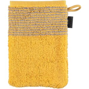 Cawo Two-Tone Washandje Curry 16x22