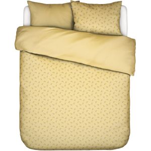 Covers & Co Lily melody Dekbedovertrek Lemon yellow 200x200/220