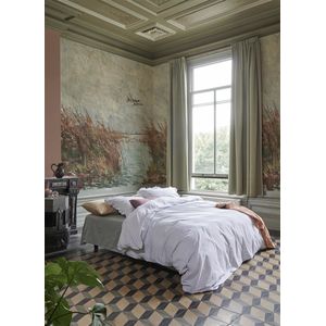 At Home by BeddingHouse Flamboyant Stripes dekbedovertrek - Lits-Jumeaux - 240x200/220 - Blauw