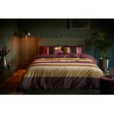 Beddinghouse Jorren dekbedovertrek - Eenpersoons - 140x200/220 - Donker Rood