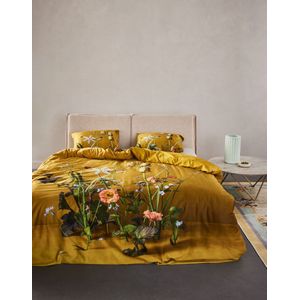 Essenza Ficaria Dekbedovertrek 140x200/220 Flower ochre