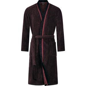 Cawo Heren Home Kimono 60 4839 rood-zwart