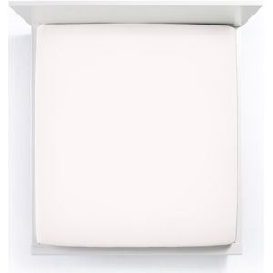 Bella Donna Jersey La Piccola Topperhoeslaken 100x190-200 cm wolwit-0114