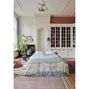 At Home by BeddingHouse Seaclouds dekbedovertrek - Lits-Jumeaux - 240x200/220 - Blauw