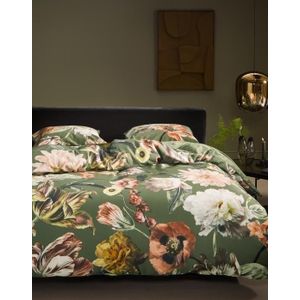 ESSENZA Filou Dekbedovertrek Forest green - Lits-Jumeaux XL – 260x200/220 cm